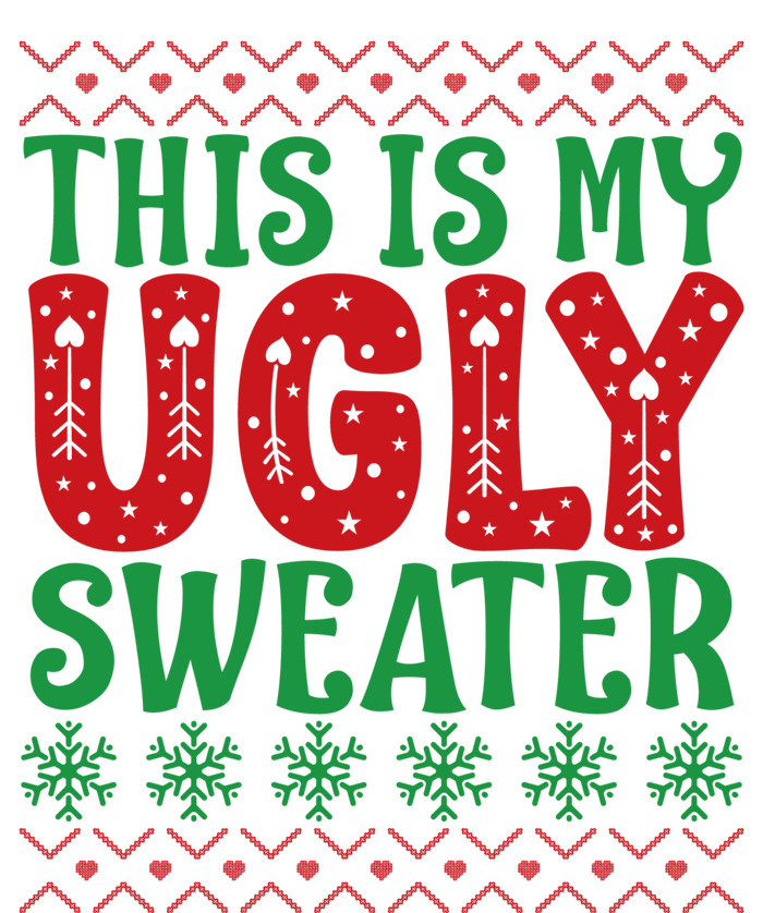 Cool This Is My Ugly Christmas Sweater Toddler Long Sleeve Shirt