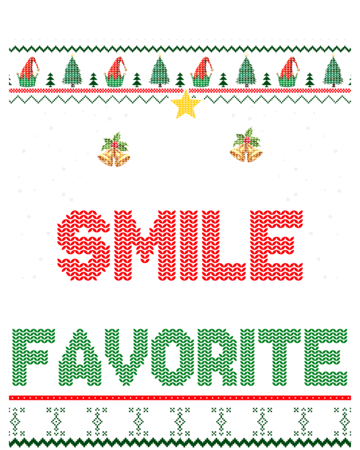 I Just Like To Smile Smiling Is My Favorite Xmas Elf Ugly Gift T-Shirt