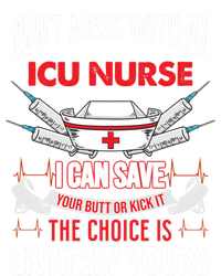 Icu Nurse Life Funny Critical Care Nursing Quote Gift T-Shirt