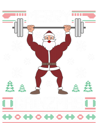 Merry Gainzmas Fit Santa Gym Workout Ugly Christmas Sweater Gift Baby Bodysuit