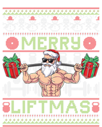 Merry Liftmas Fitness Xmas Santa Ugly Christmas Bodybuilder Cute Gift T-Shirt