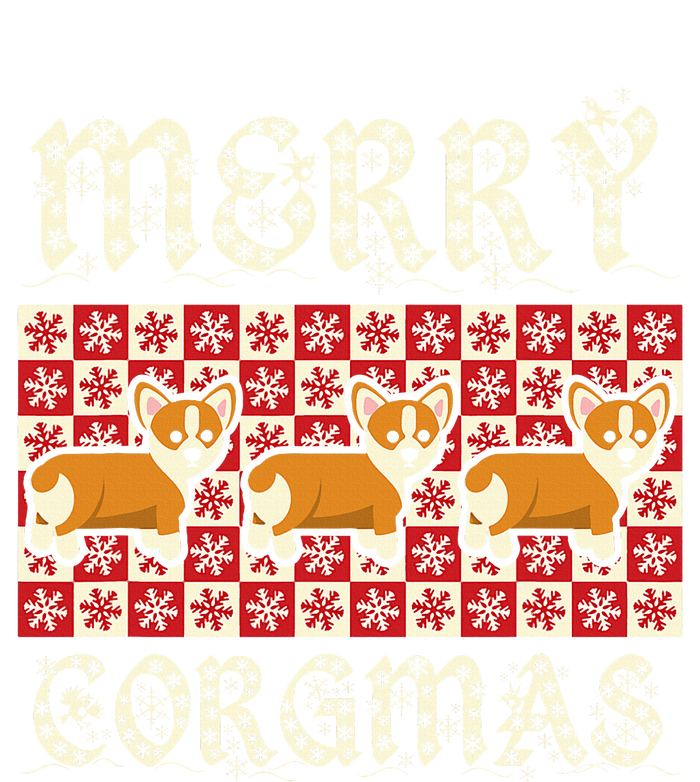 Yule Merry Corgmas Xmas Dog Breed Design Corgi Dogs Ladies Essential Flowy Tank