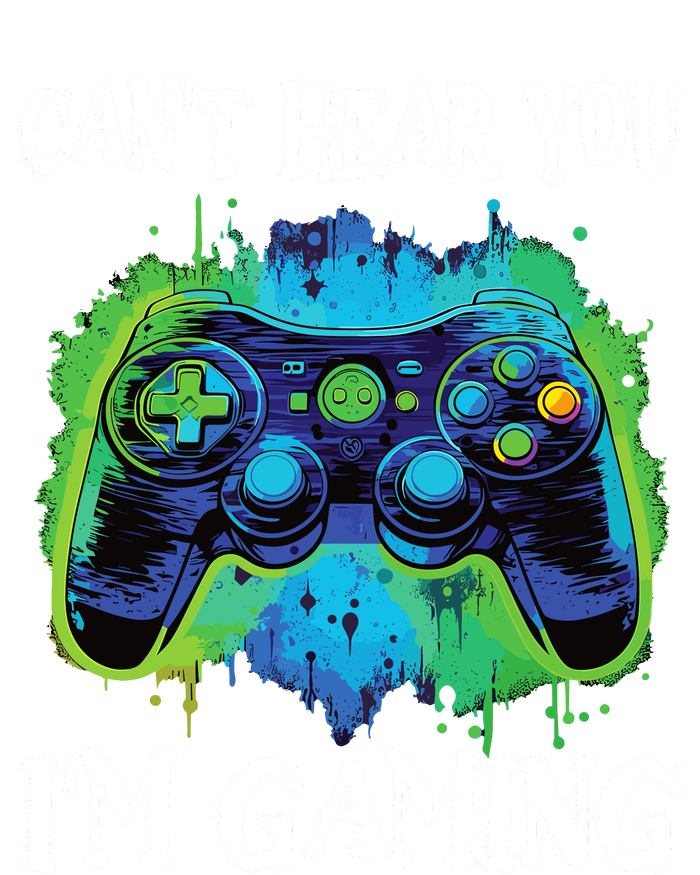 Funny Gamer Saying CanT Hear You IM Gaming Boy Teens Kids Hoodie