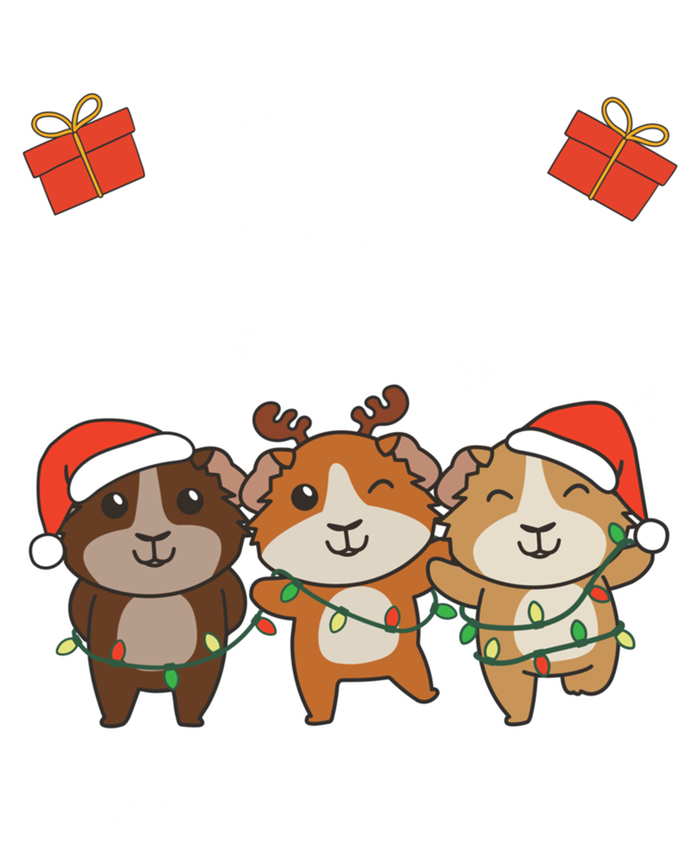 I Want A Guinea Pig For Christmas Cute Animals Gift T-Shirt