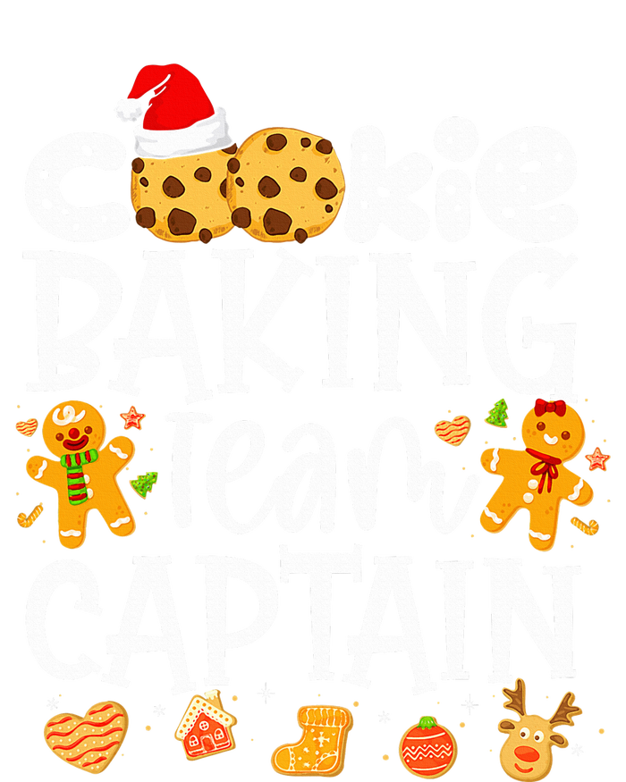 Christmas Cookie Baking Team Captain Funny Gingerbread Kids Long Sleeve Shirt