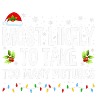 Most Likely To Take Too Many Pictures Funny Family Christmas Button