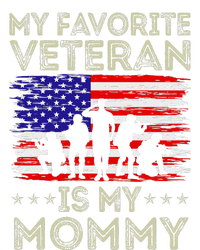 My Favorite Veteran Is My Mommy American Flag Veterans Day T-Shirt