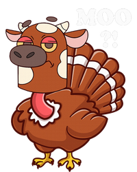 Turkey Moo Funny Thanksgiving T-Shirt