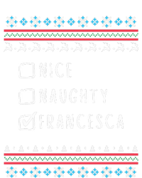 Nice, Naughty, Francesca Christmas Ugly Sweater Style Legacy Cool Fit Booney Bucket Hat