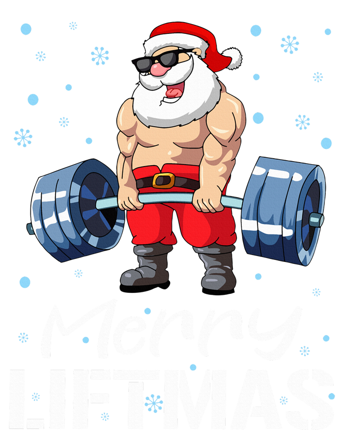 Funny Merry Liftmas Gym Fitness Christmas Kids Long Sleeve Shirt