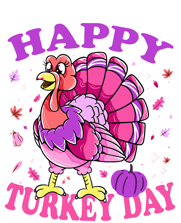 Thanksgiving Female Turkey Happy Turkey Day T-Shirt