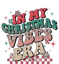 In My Christmas Vibes Era Xmas Groovy Santa Squad Holiday Gift Women's Racerback Tank