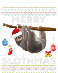 Merry Slothmas Christmas Pajama Sloth Lover Ugly Sweater Gift Toddler Hoodie