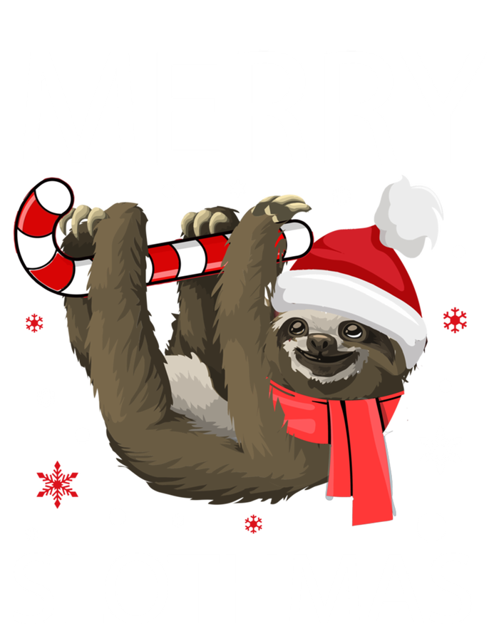 Merry Slothmas For Sloth Lovers Gift Full Zip Hoodie