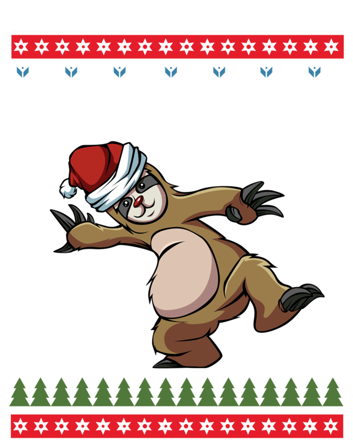 Merry Slothmas Funny Sloth Animal Christmas Lover Quotes Gift Tank Top