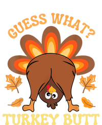 Funny Thanksgiving Guess What Turkey Butt Performance Long Sleeve Polo