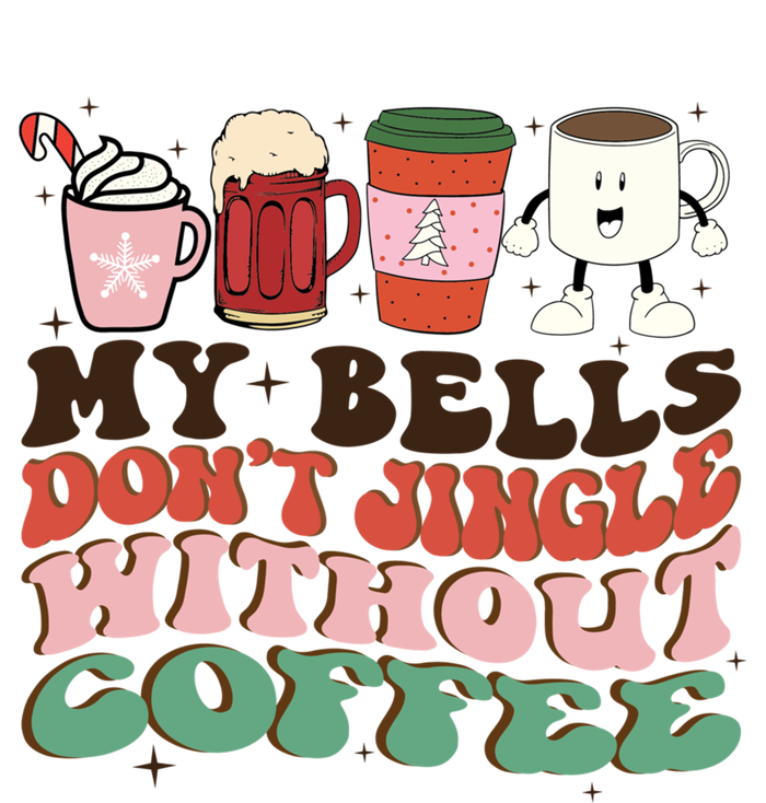 My Bell DonT Jingle Without Coffee Christmas Funny Christma Cool Gift Valucap Bio-Washed Visor