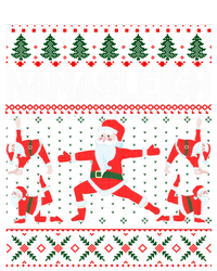 Namasleigh Ugly Christmas Sweater Meme Santa Claus Yoga Gift Ladies Essential Tank