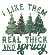 Christmas Tree Crewneck Real Thick And Sprucy Ugly Funny Pajama Set