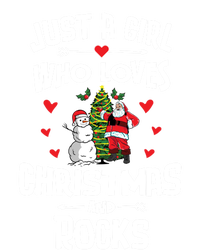 Just A Who Loves Christmas And Rocks Gift Bumper Sticker