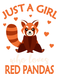 Just A Who Loves Red Pandas Red Panda Gift T-Shirt