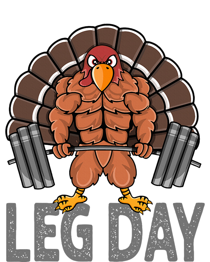 Funny Leg Day Thanksgiving Turkey Deadlifting Deadlift T-Shirt