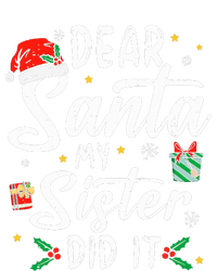 Dear Santa My Sister Did It Funny Christmas Premium Hoodie