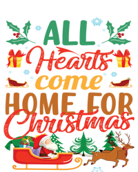 All Hearts Come Home For Christmas Santa Claus Snow Advent Meaningful Gift Ladies Essential Tank