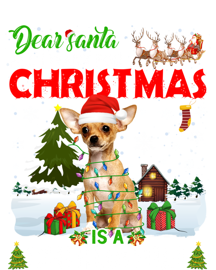 All I Want For Christmas Is A Chihuahua Family Pajamas Cool Gift Ladies Essential Flowy Tank