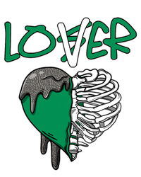 Loser Lover Dripping Heart Pine Green 3s Women's V-Neck T-Shirt