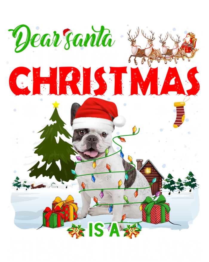 All I Want For Christmas Is A French Bulldog Family Pajamas Gift Tall T-Shirt