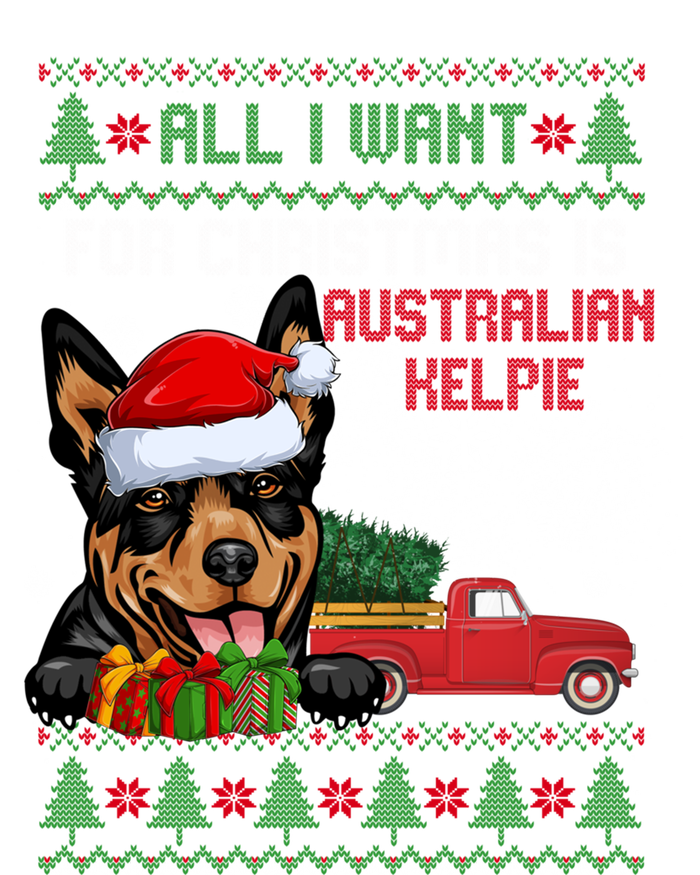 All I Want For Christmas Is Australian Kelpie Christmas Cat Great Gift T-Shirt