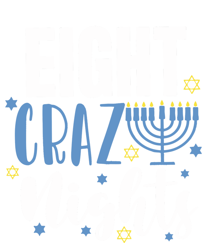 Eight Crazy Nights Jew Hanukkah Gift Chanukah Jewish Zip Tote Bag