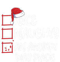 Nice Naughty An Attempt Was Made Christmas List Premium Hoodie