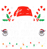 Most Likely To Race SantaS Sleigh Christmas Pajamas Gift Tank Top