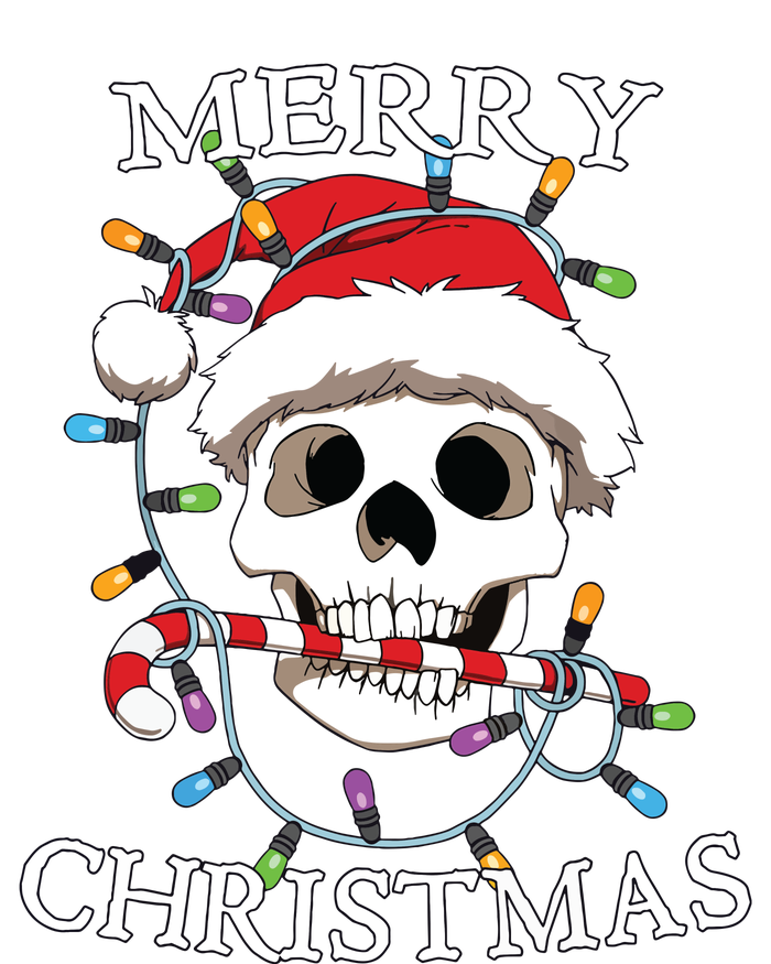 Merry Christmas Skull Skeleton T-Shirt