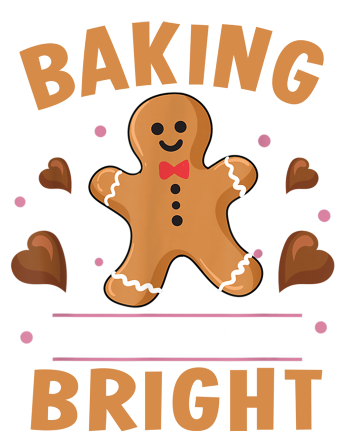 Baking Spirit Bright Donut Christmas Gingerbread Cookie Gift Kids Hoodie