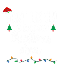 Most Likely To Spread Christmas Cheer Funny Family Christmas Cool Gift Button