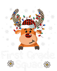 First Grade Squad Reindeer Teacher Christmas 1st Grade Tall Sweatshirt