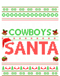 Be Nice To The Cow Santa Is Watching Ugly Christmas Gift T-Shirt