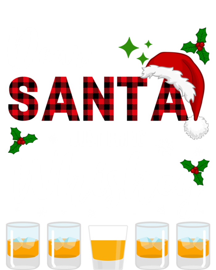 Dear Santa Just Bring Whiskey Cute Gift T-Shirt