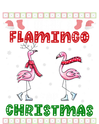 Flamingo Ugly Xmas Sweater I Want A Flamingo For Christmas Gift T-Shirt