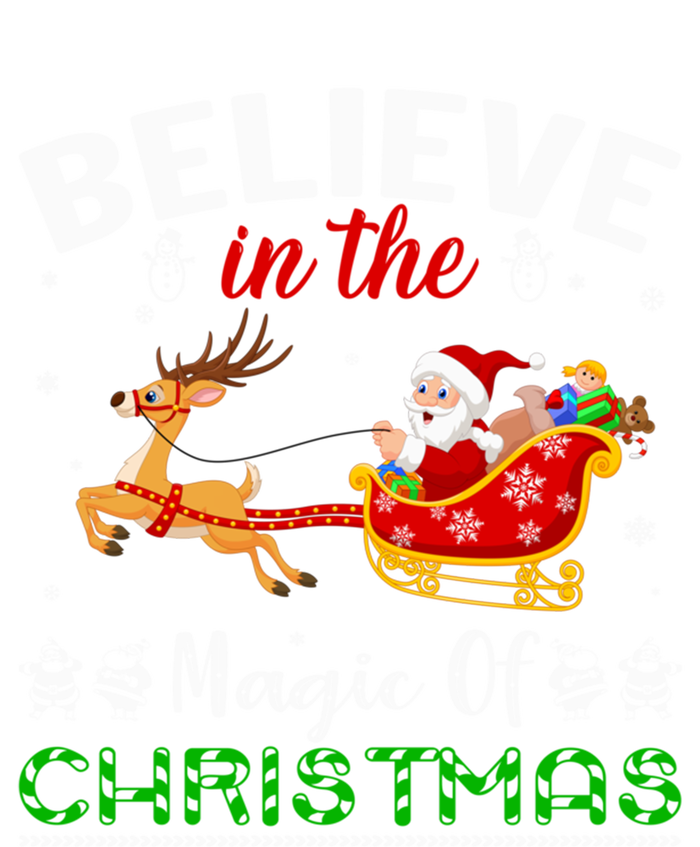 Funny Believe In The Magic Of Christmas Gift Valucap Bio-Washed Visor