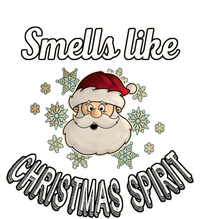 Funny Smells Like Christmas Spirit Santa Snowflake Funny Gift T-Shirt