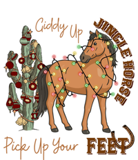 Giddy Up Jingle Horse Pick Up Your Feet Cow Christmas Cool Gift T-Shirt