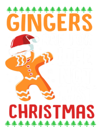 Gingers Are For Life Not Just Christmas Dabbing Gingerbread Gift Tie-Dye T-Shirt