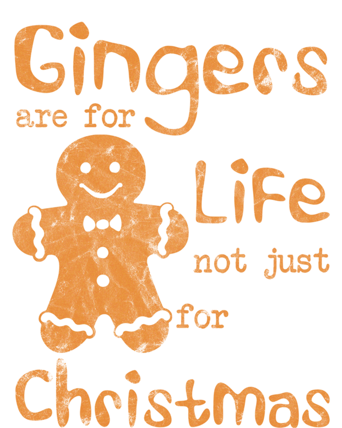 Gingers Are For Life Not Just For Christmas Cookies Noel Gift Premium Hoodie