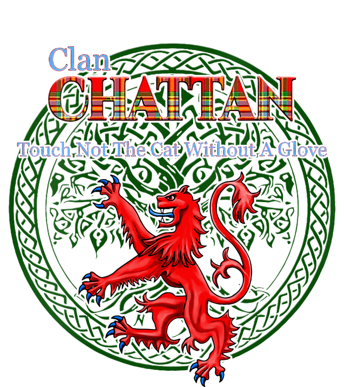 Chattan Scottish Clan Pride Family Motto Women’s Perfect Tri Rocker Tank