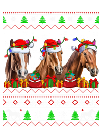 Horse Animals Lover Xmas Ugly Santa Horse Christmas Cute Gift Kids Hoodie