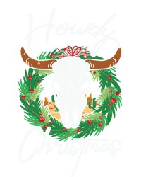 Howdy Christmas Cactus Country Western Xmas Lights Gift Kids Long Sleeve Shirt